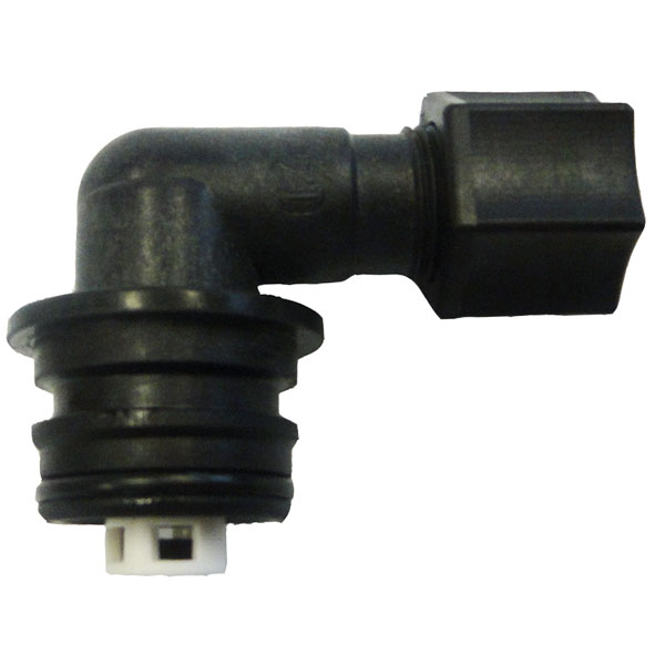 Clack WS1 brine elbow fitting