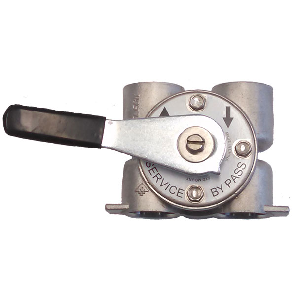 Fleck Single Lever Stainless Steel Bypass Valve