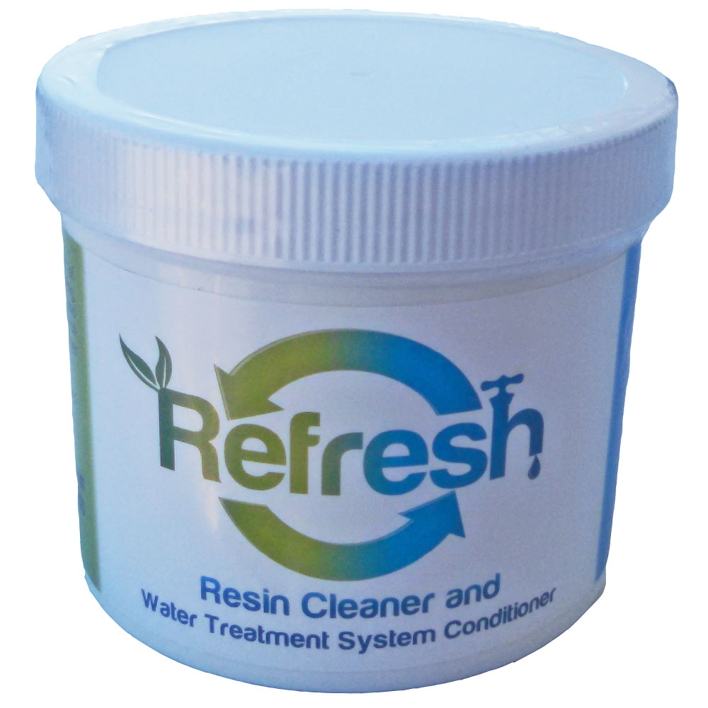 refresh water softener resin cleaner