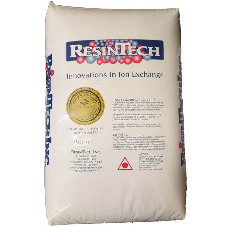 ResinTech Water Softener Resin 1 Cubic Foot 10 Cross Link Soft