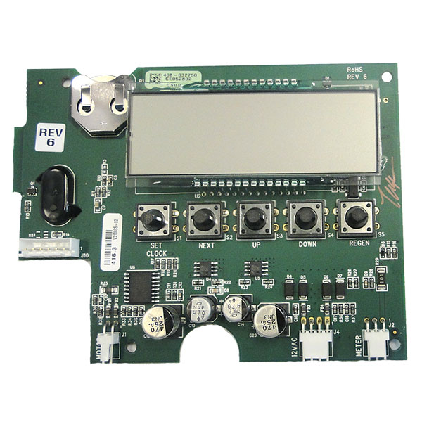 Clack Circuit Board for 5 button WS1 - buttons in a straight horizontal line