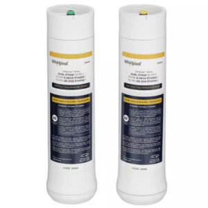 WHEEDF - Whirlpool Dual Stage Carbon Replacement Filter Pair